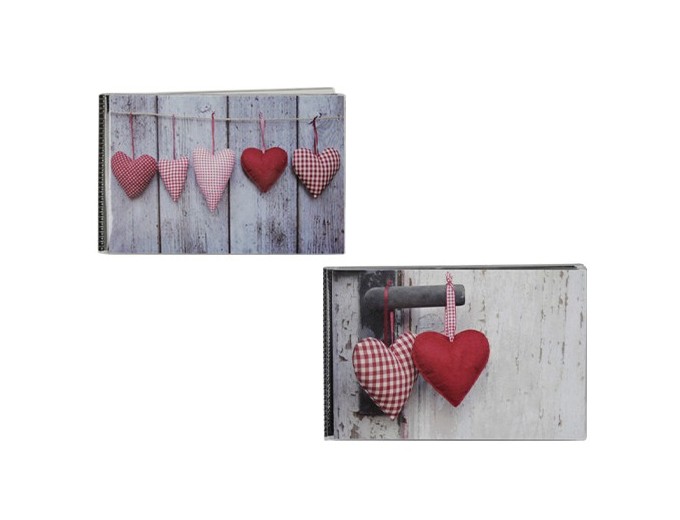 WALTHER MINI-ALBUM 10x15  HEARTS  40 POCSOUPLE