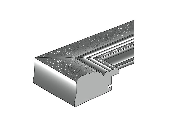 CADRE 20X30 BOIS BAROCK NOIR