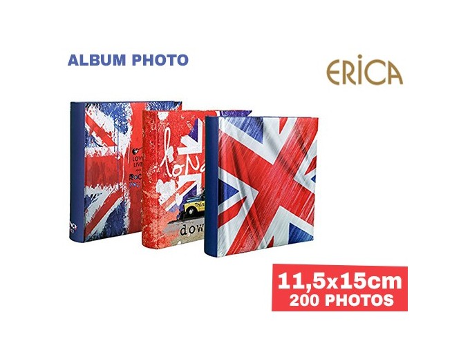 ALBUMPOCHETTE MEMO  LONDON  200 PH11,5X15 ASST
