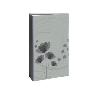 ALBUM 11,5X15 MEMO  ELLYPSE2  300 POC 3 vues GRIS