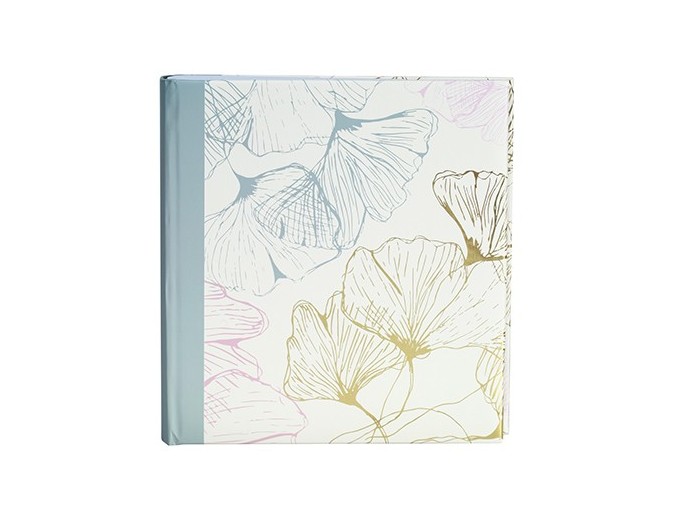 ERICA ALBUM 11,5X15 MEMO  FLOWERS3  200P GRIS