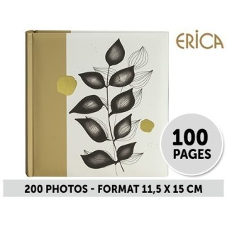 ERICA ALBUM 11,5X15 MEMO  NATURE 3  200P BEIGE