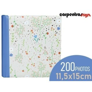 WALTHER ALBUM 11,5X15 MEMO  NATURE4  200P ROUGE
