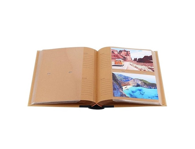 WALTHER ALBUM 11,5X15 MEMO  NATURE4  200P ROUGE