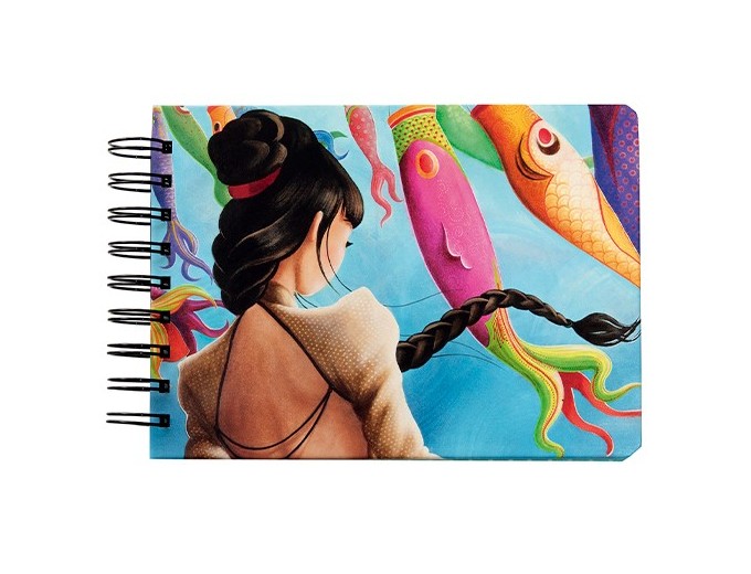 ALBUMCLASS KOI MABARI  175X125 30pNOIRES A SPIR