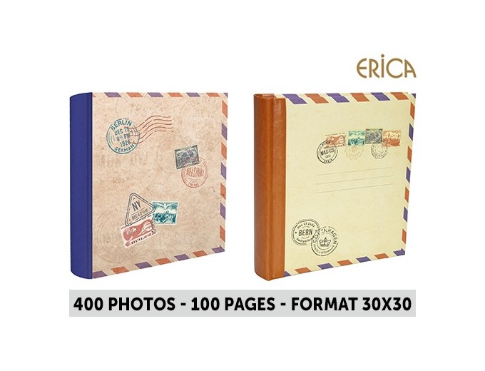 ERICA ALBUM TRAD TRAVEL3 400PH 100P Format 30X30