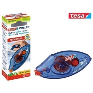 TESA ROLLER JETABLE COLLE PERMANENTE 84mmX85m