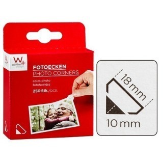 BOITE DE 250 COINS PVC TRANSPAR