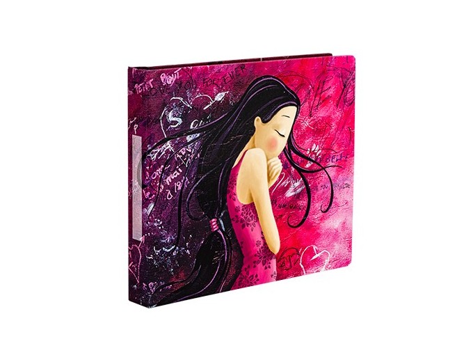 ALBUMCLASS MOTS AMOUR  230X220 30pNOIRES A SPIR