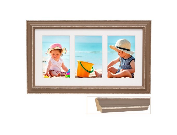 Deknudt cadre multivues 3 photos S221P