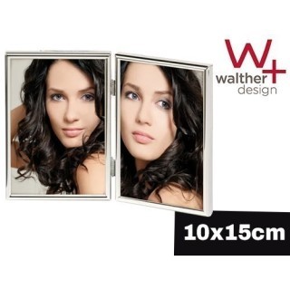 WALTHER CADRE BIPTYQUE  CHLOE  10x15 SILVER