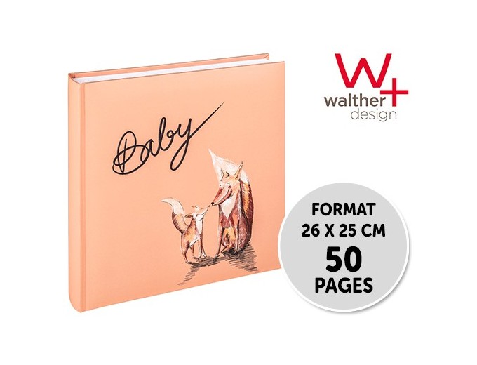 WALTHER ALBUM BEBE  FILOU  250x260 50P92 PH 10X15