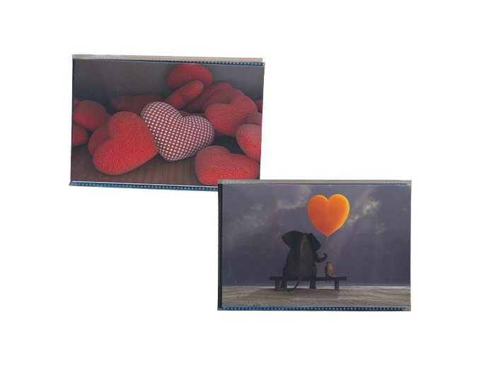 WALTHER MINI-ALBUM 10x15  HEARTS2  40 POCSOUPLE