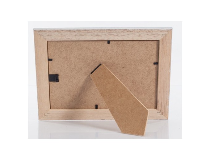 Deknudt cadre avec biseau naturel ou brun