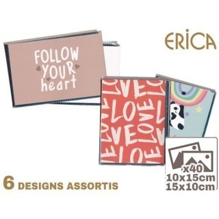 ERICA MINI-ALB10X15   MIX BABY LOVE  40 PSOUPLE