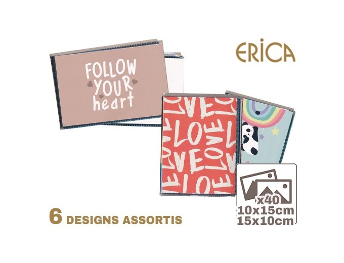 ERICA MINI-ALB10X15   MIX BABY LOVE  40 PSOUPLE