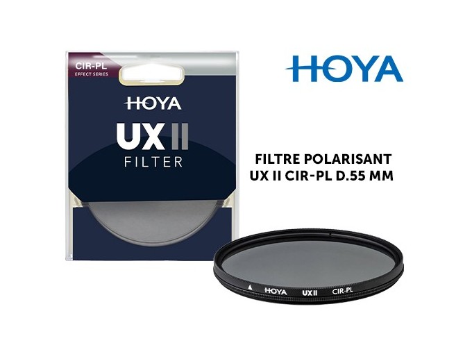 HOYA FILTRE POLARISANT CIRC UX II DIAM 55