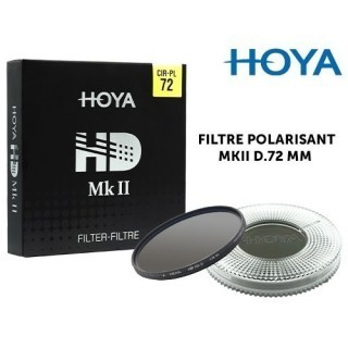 HOYA FILTRE POLARISANT CIRCULAIRE HD MkII DIAM 72