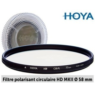 HOYA FILTRE POLARISANT CIRCULAIRE HD MkII DIAM 77