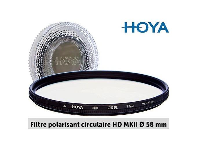 HOYA FILTRE POLARISANT CIRCULAIRE HD MkII DIAM 77