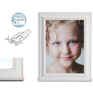 Deknudt cadre avec biseau naturel ou brun