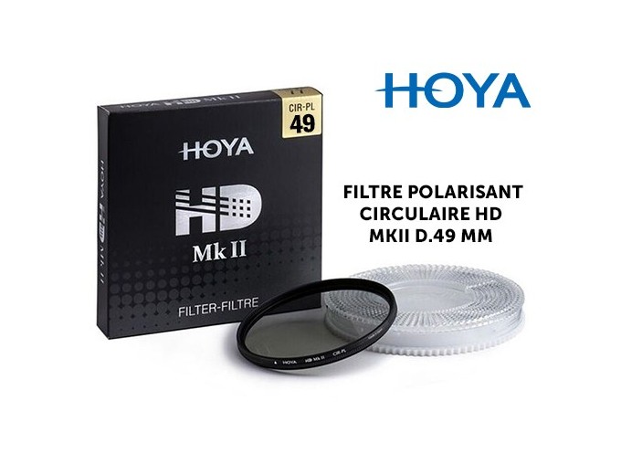 HOYA FILTRE POLARISANT CIRCULAIRE HD MkII DIAM 49