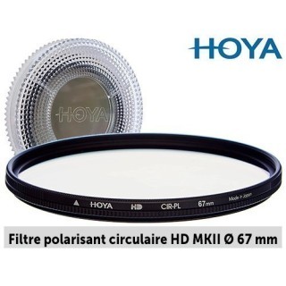 HOYA FILTRE POLARISANT CIRCULAIRE HD MkII DIAM 67