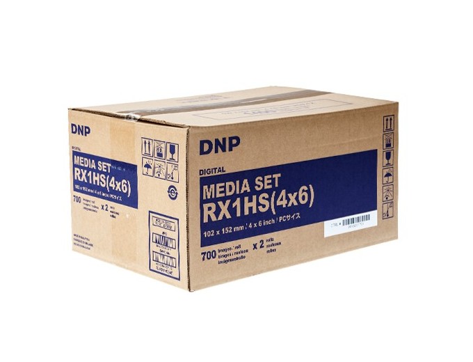 PAPIER DNP pour Borne RX1 RX1HS 1400 tirages 10x15