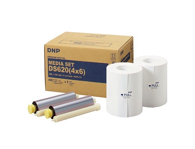 PAPIER DNP pour DS620 800 tirages 10X15 uniquement