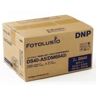 PAPIER DNP pour DS40  400 tirages 15x20