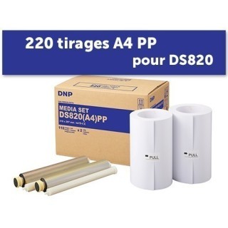 PAPIER DNP pour DS820  A4  premium   220f