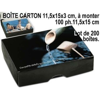 LOT 200 BTES CARTON A MONTER PR NUMERIQUE 115x15