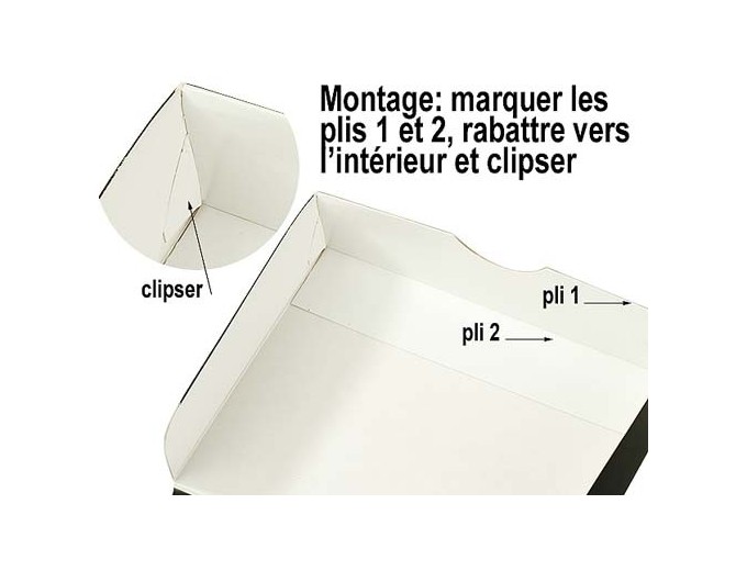 LOT 200 BTES CARTON A MONTER PR NUMERIQUE 115x15