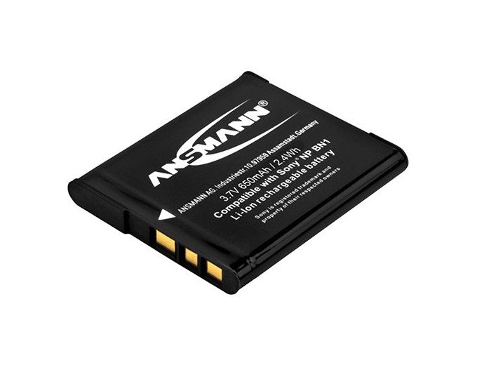 ANSMANN ACCUS POUR SONY  NP BN1