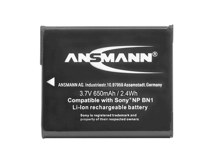 ANSMANN ACCUS POUR SONY  NP BN1