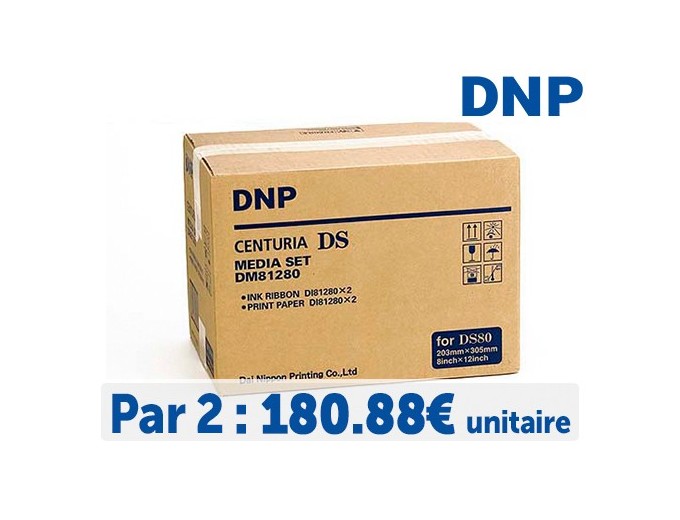 ** 2 Pack ** PAPIER DNP pour DS80  20x30