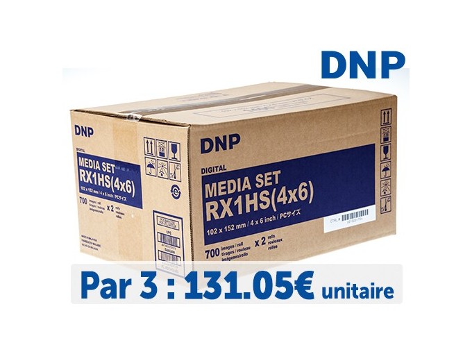 ** 3 Pack ** PAPIER DNP pour DS RX1 RX1HS  10x15