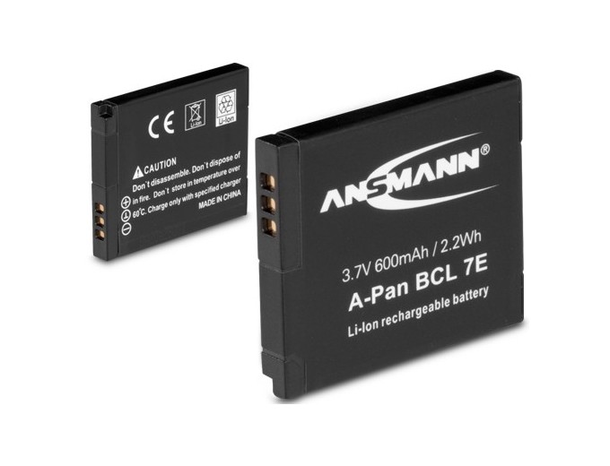 ANSMANN ACCUS POUR PANASONIC  DMWBCL7E