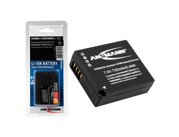 ANSMANN ACCUS POUR PANASONIC DMWBLG10