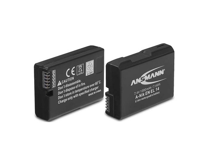 ANSMANN ACCUS POUR NIKON ENEL14