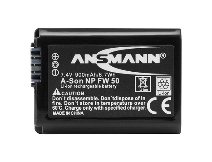 ANSMANN ACCUS POUR SONY  NP FW50