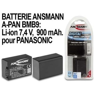 ANSMANN ACCUS POUR PANASONIC DMWBMB9E