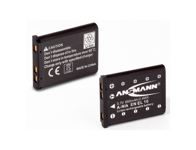 ANSMANN ACCUS POUR NIKON ENEL10