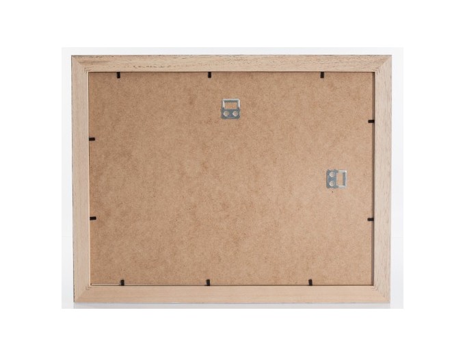 Deknudt cadre avec biseau naturel ou brun