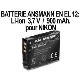 ANSMANN ACCUS POUR NIKON ENEL12