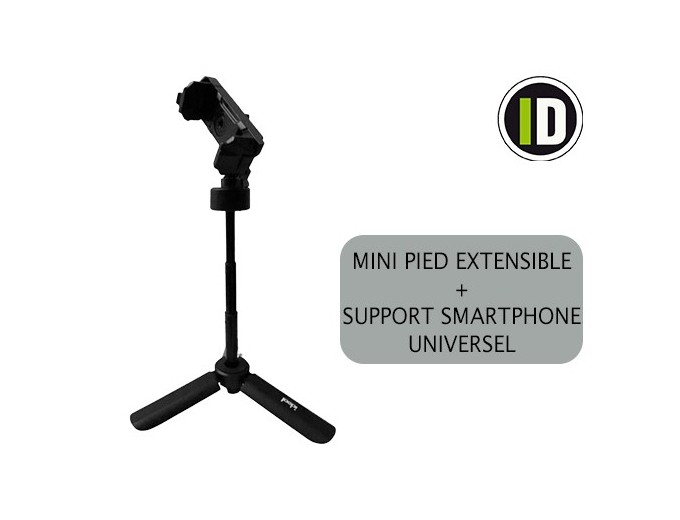 MINI TREPIED  avec support smartphone