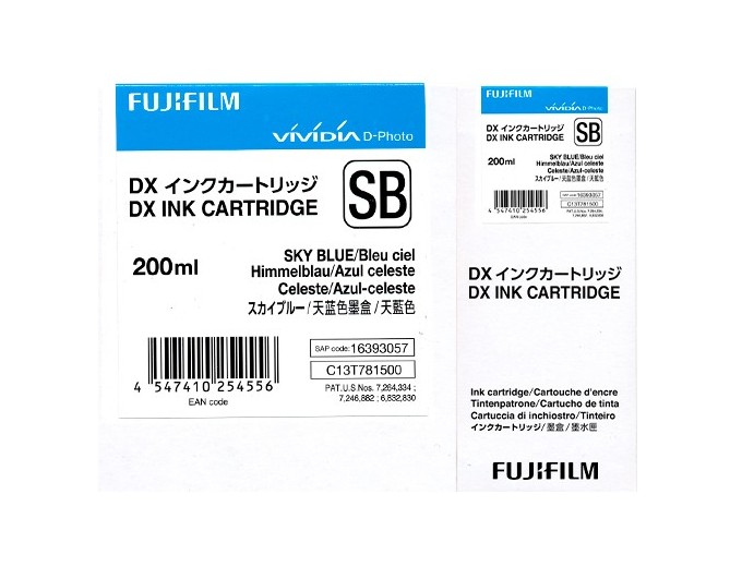 FUJI  Encre Frontier-S DX 100  Bleu ciel