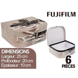 FUJI VALISETTES VINTAGE 6 pieces