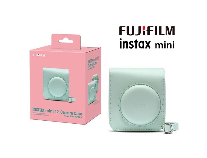 FUJI Housse INSTAX mini 12 Mint-Green