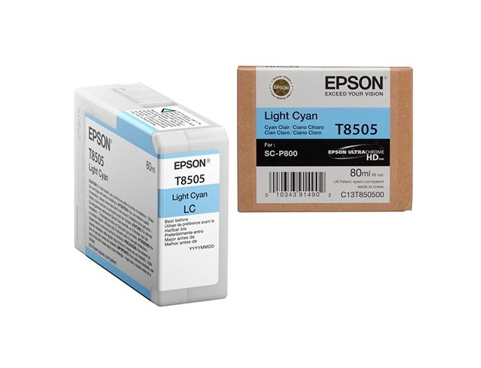 EPSON ENCRE CYAN CLAIR  SureColor SC-P800